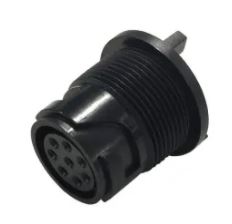 Bulgin Solder Connector, Female, 6 Contacts