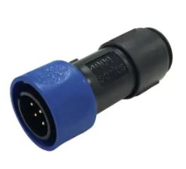 Bulgin Crimp, Solder Connector, Male, 6 Contacts, Cable Mount Miniature