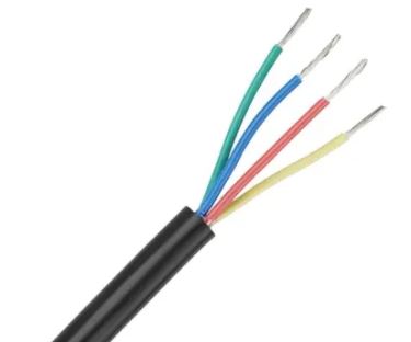 4 Core Unscreened Industrial Cable, 0.5 mm² (per M)